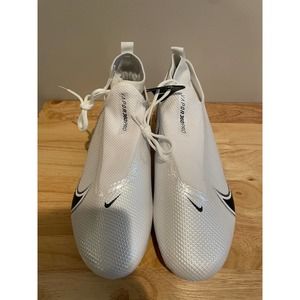 Nike Vapor Edge Pro 360 White Football Cleats A0877-100 Men’s Size 11 NEW!